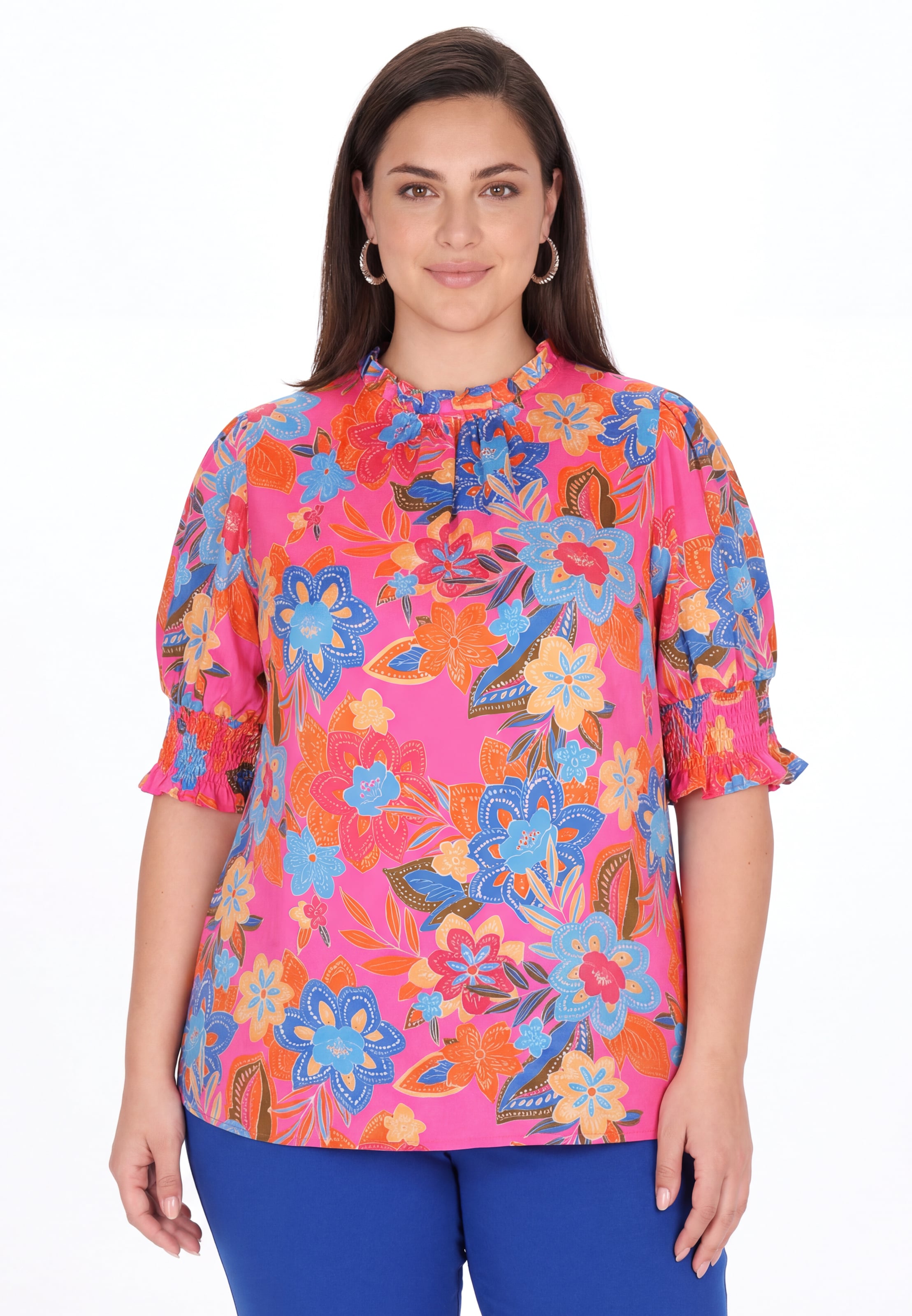 joella - Blusa em rosa: frente