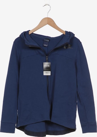 NIKE Sweatshirt & Zip-Up Hoodie in M in Blue: front