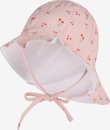 STERNTALER Hut 'Kirschen' in Pink: Vorderseite