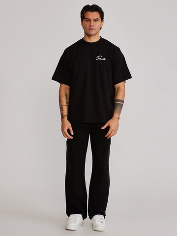 SikSilk Loose fit Pants in Black
