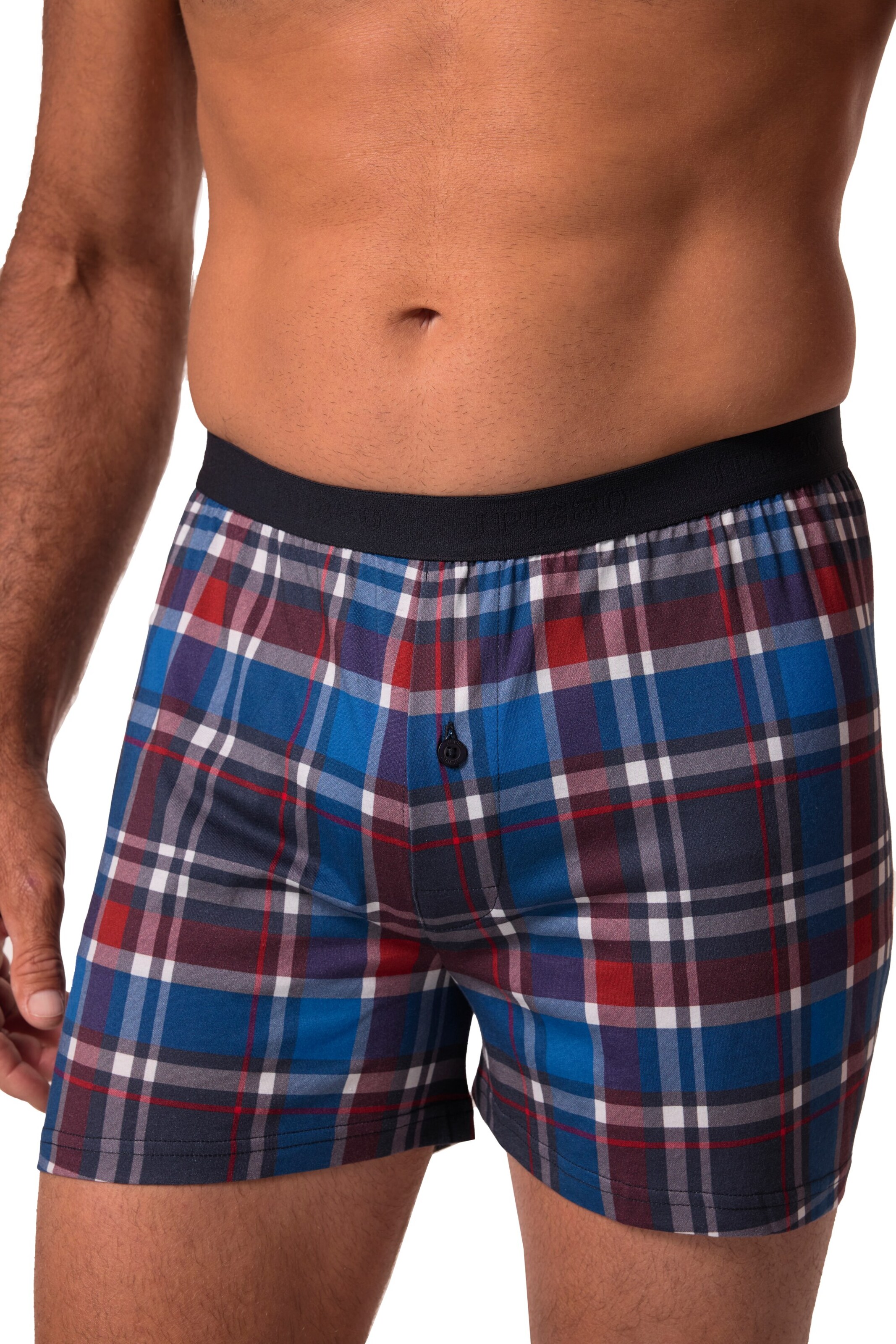 JP1880 Boxershorts in Blauw: voorkant