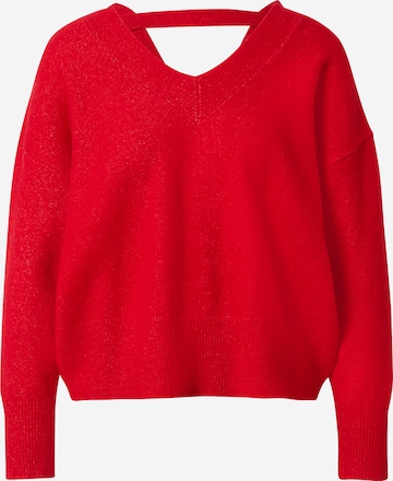 Pullover 'PLAMEDI' di Suncoo in rosso: frontale