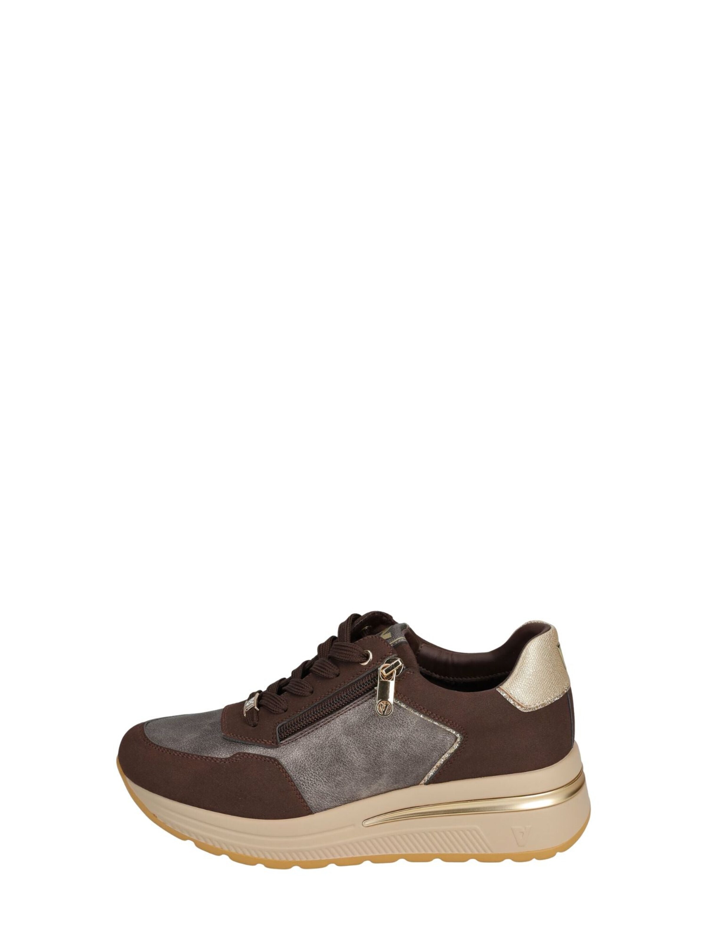 Sneaker bassa 'Valleverde Sneakers Metal' di Valleverde in marrone: frontale