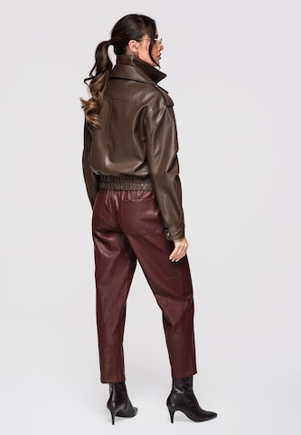 Ombre Tussenjas in Bruin