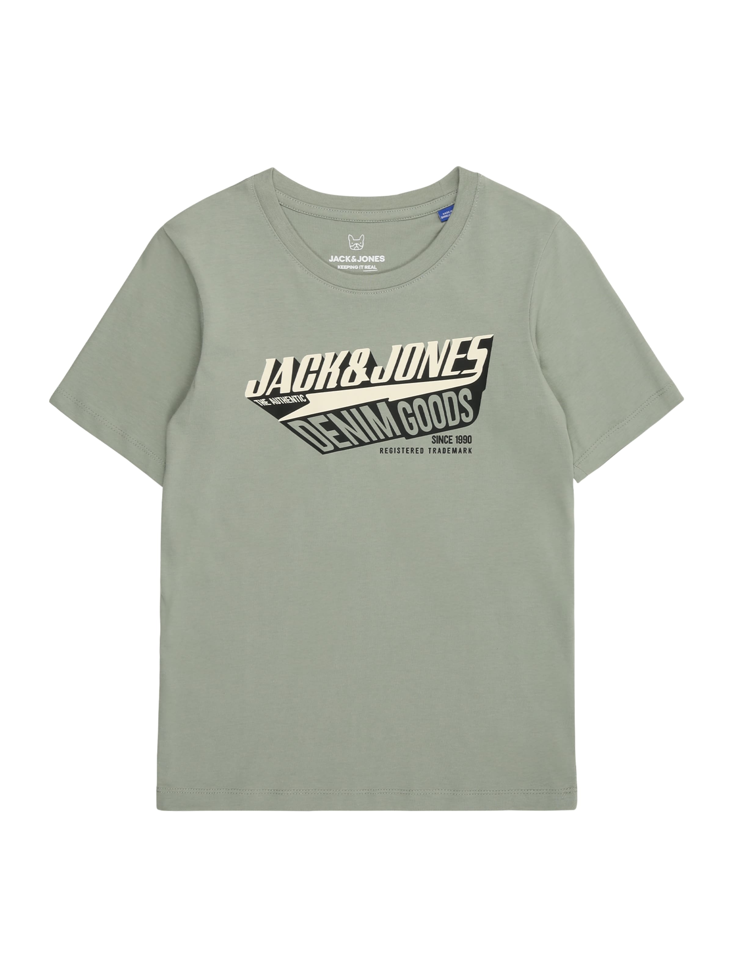T-Shirt Jack & Jones Junior en vert : devant
