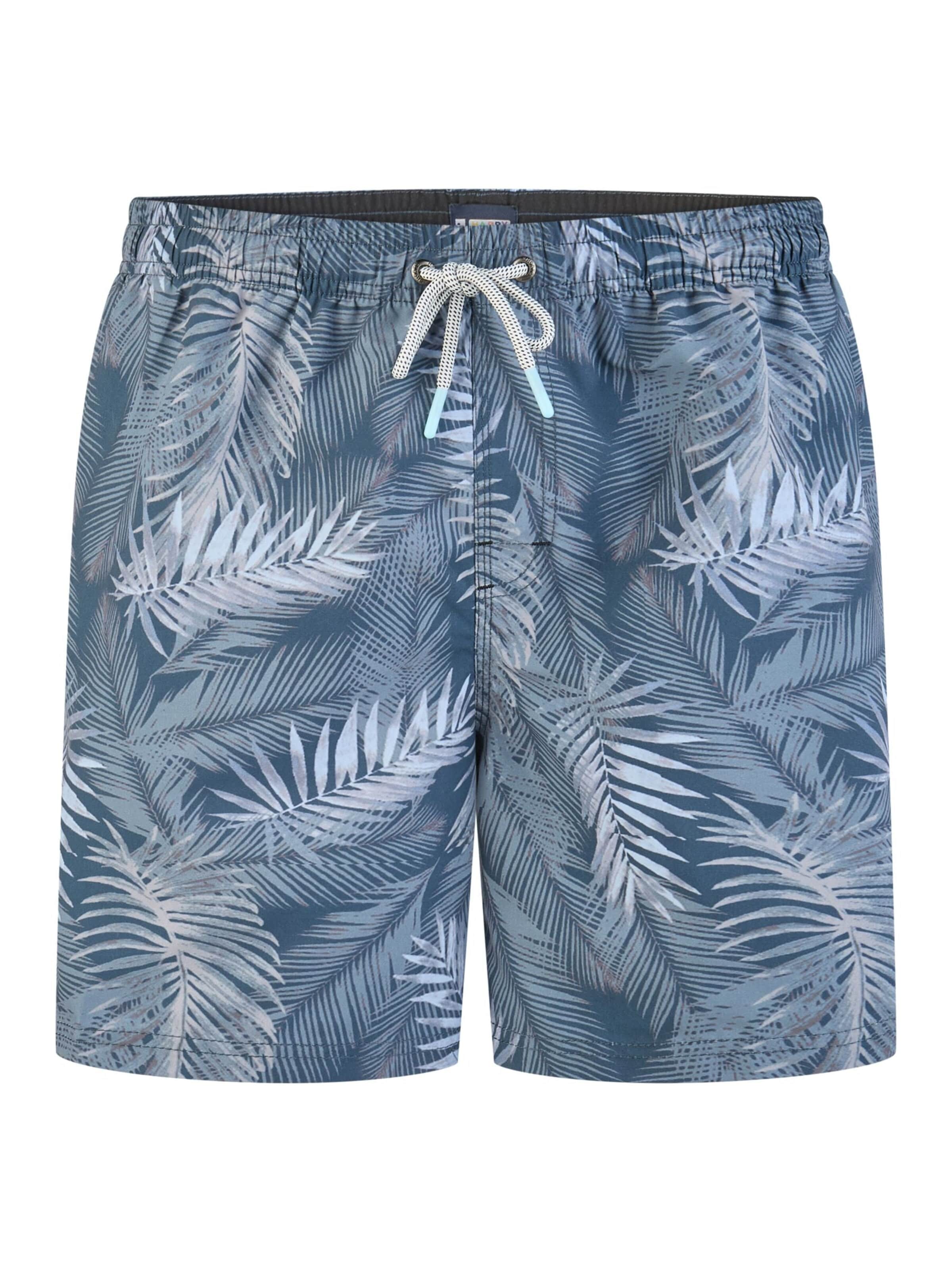 Happy Shorts Zwemshorts in Blauw: voorkant