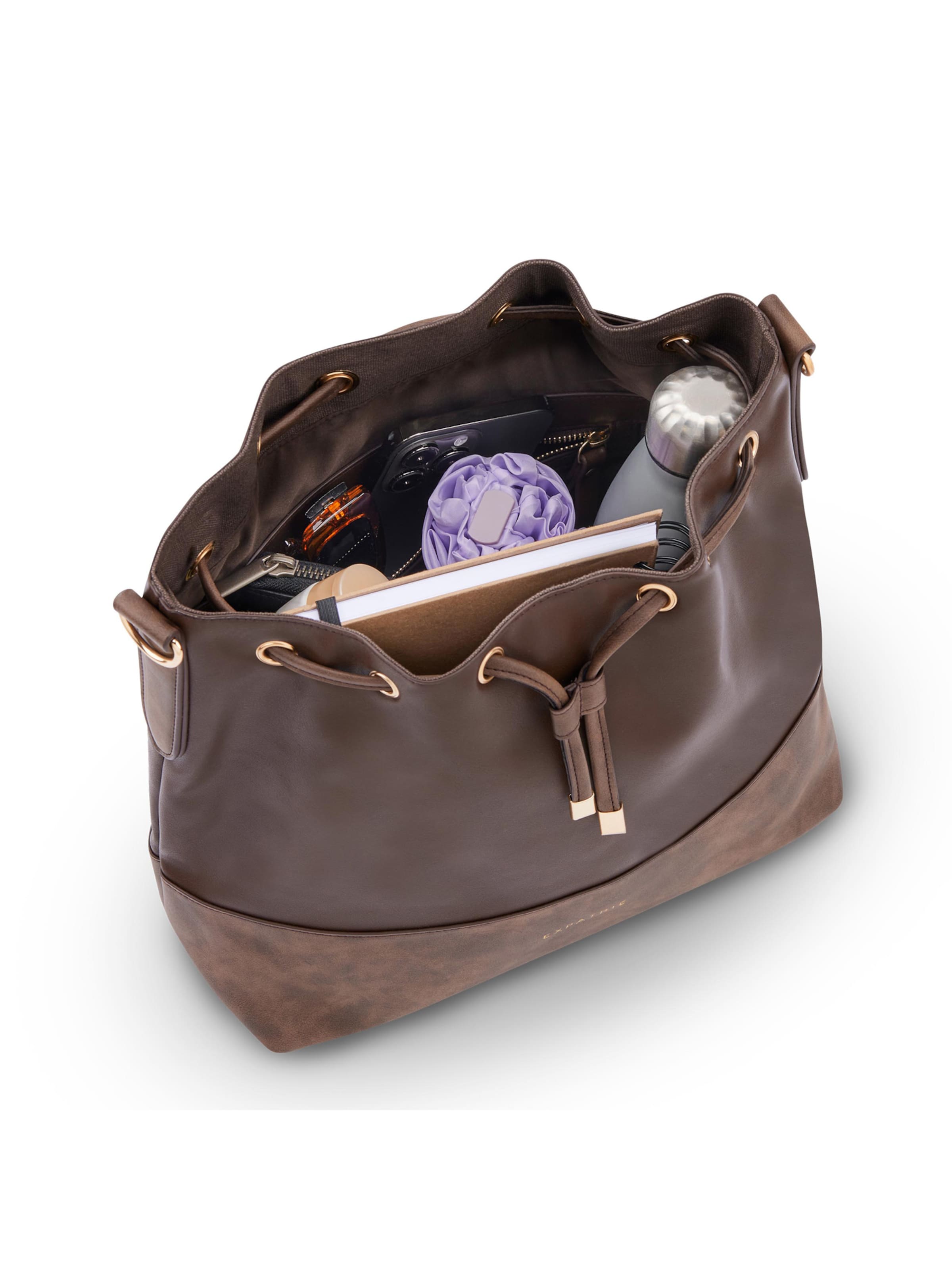 ExpatriéVrećasta torba 'Sarah Medium' - smeđa boja