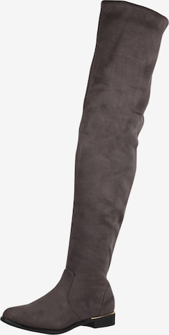 Cuissardes Elara en gris : devant