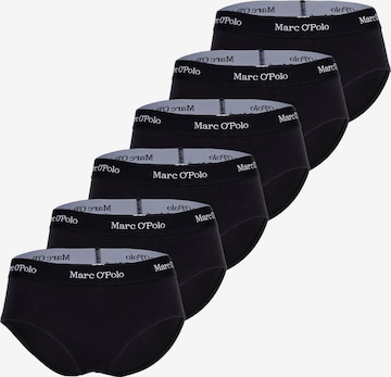 Marc O'Polo Kalhotky – černá: přední strana
