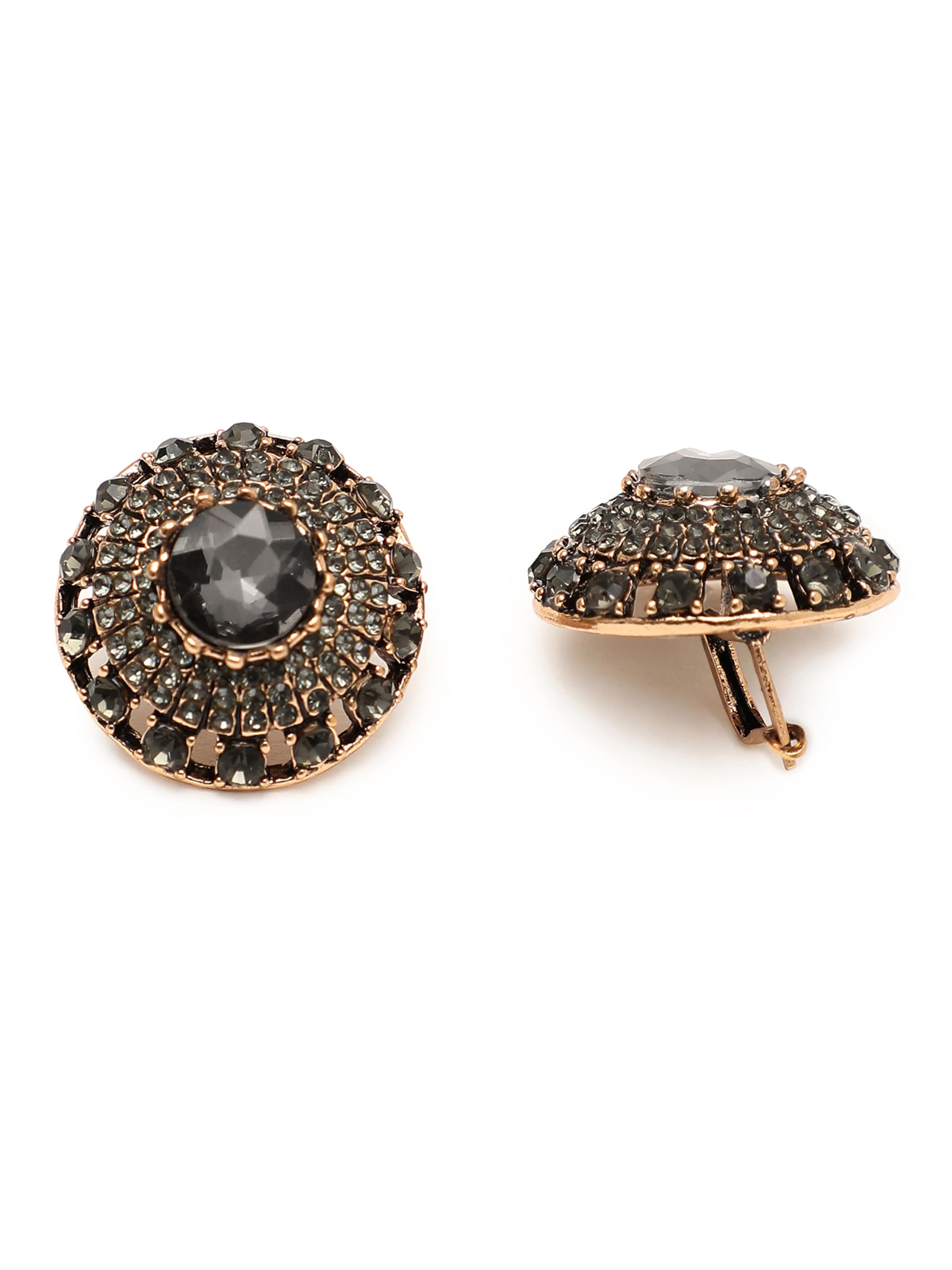 SOHI Kõrvarõngas ' Devli ', värv must