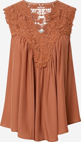 Molly BRACKEN Bluse i brun: forside