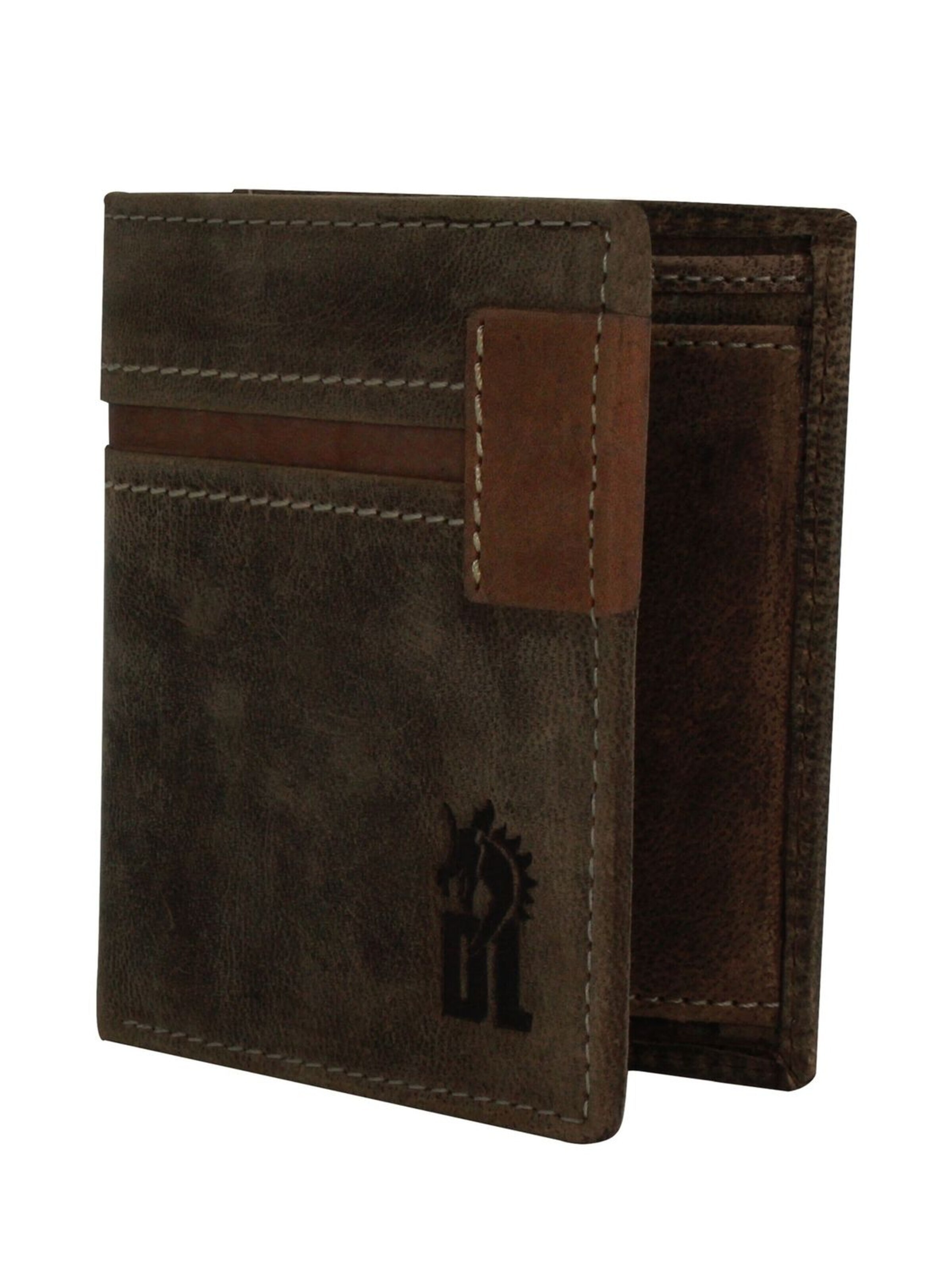DrachenLeder - Cartera en marrón