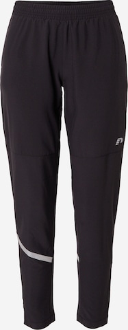 Pantaloni per outdoor 'PORTLAND' di Newline in nero: frontale