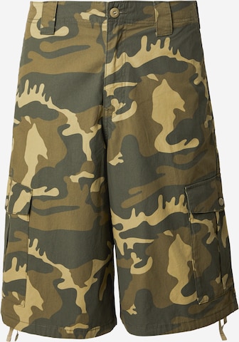 JACK & JONES Loose fit Cargo Pants 'JPSTOWEN EDISON' in Green: front