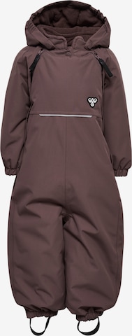 Hummel Overall in Braun: Vorderseite