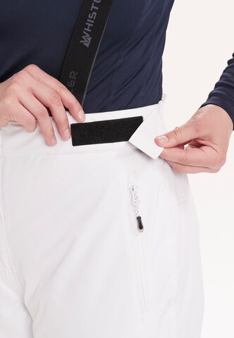 Whistler Regular Workout Pants 'Fairfax' in White