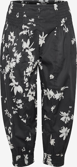 PULZ Jeans Hose 'Jill' in schwarz / weiß, Produktansicht