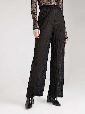 TOPSHOP Regular Hose in Schwarz: predná strana