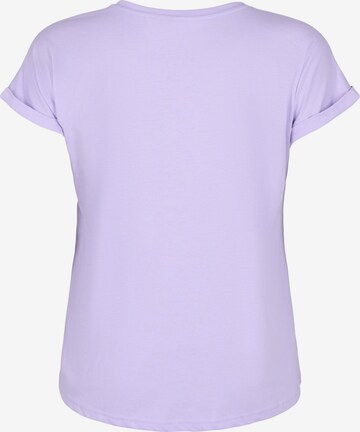 T-shirt 'KATJA' Zizzi en violet