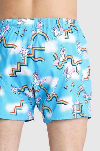 Lousy Livin Boxer shorts 'Sky Gym & Dolphin' in Blue