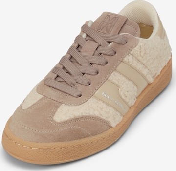 Marc O'Polo Sneakers 'Court' in Brown: front