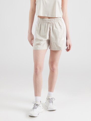 Loosefit Pantalon de sport ADIDAS SPORTSWEAR en beige : devant