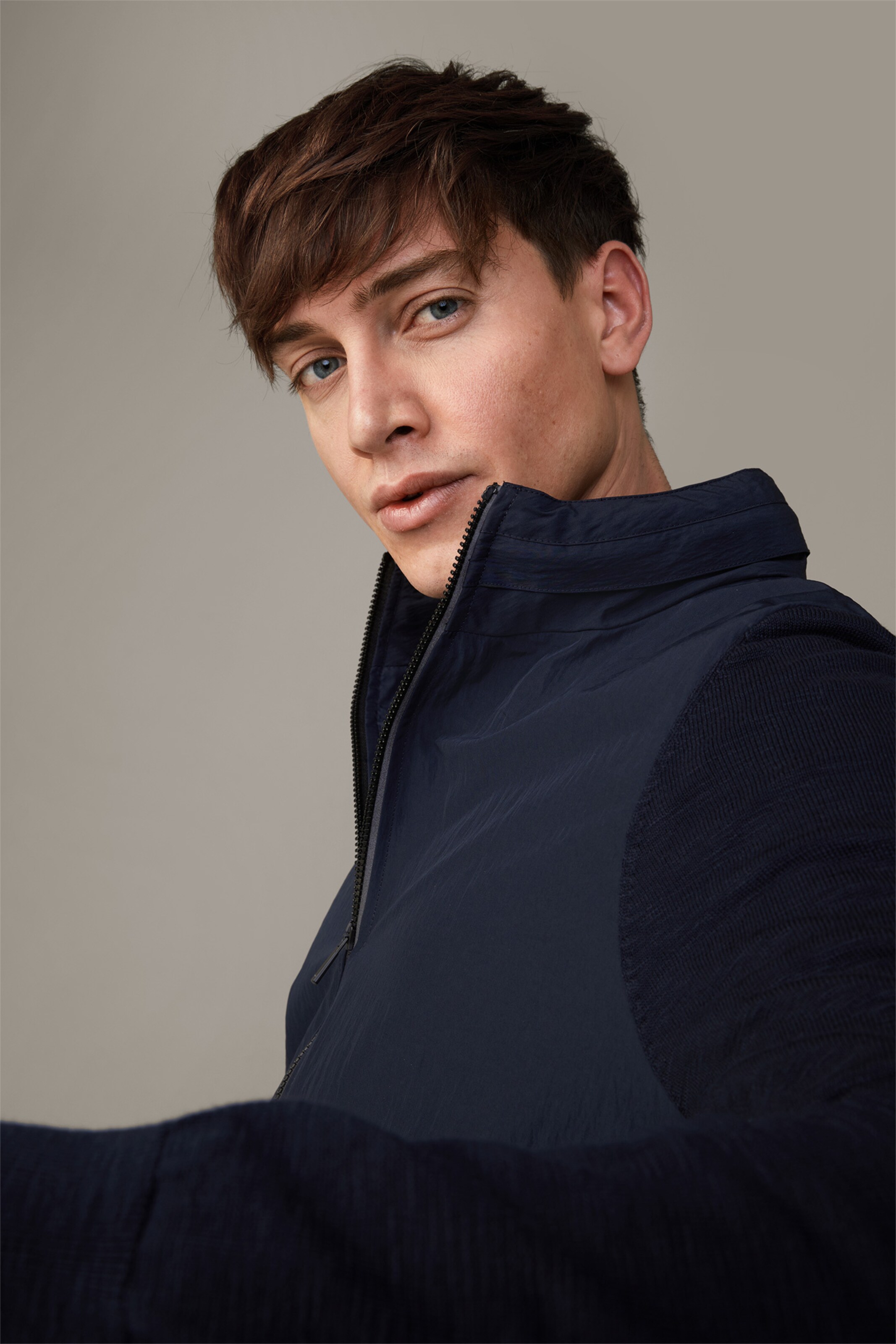 Männer Pullover & Strick STRELLSON Strickjacke 'Albany' in Navy - EU31757 Männer Pullover & Strick STRELLSON Strickjacke 'Albany' in Navy - EU31757