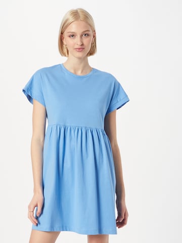 Urban Classics - Vestido 'Empire Valance' em azul: frente