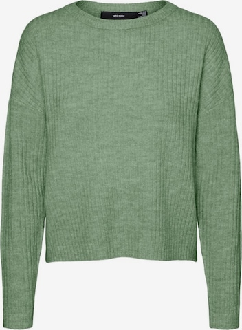 VERO MODA Sweater 'Lefile' in Green: front