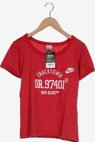 NIKE Top & Shirt in S in Red: front