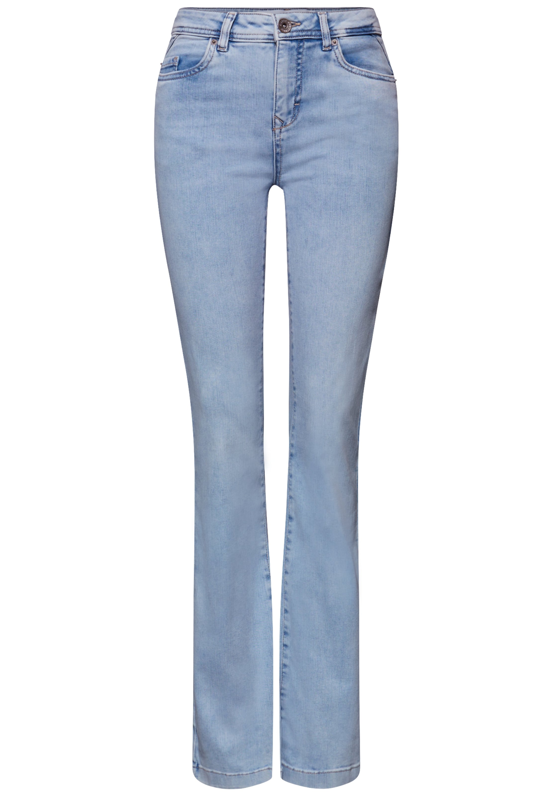 Street One Studio Boot cut Jeans in Blue: front