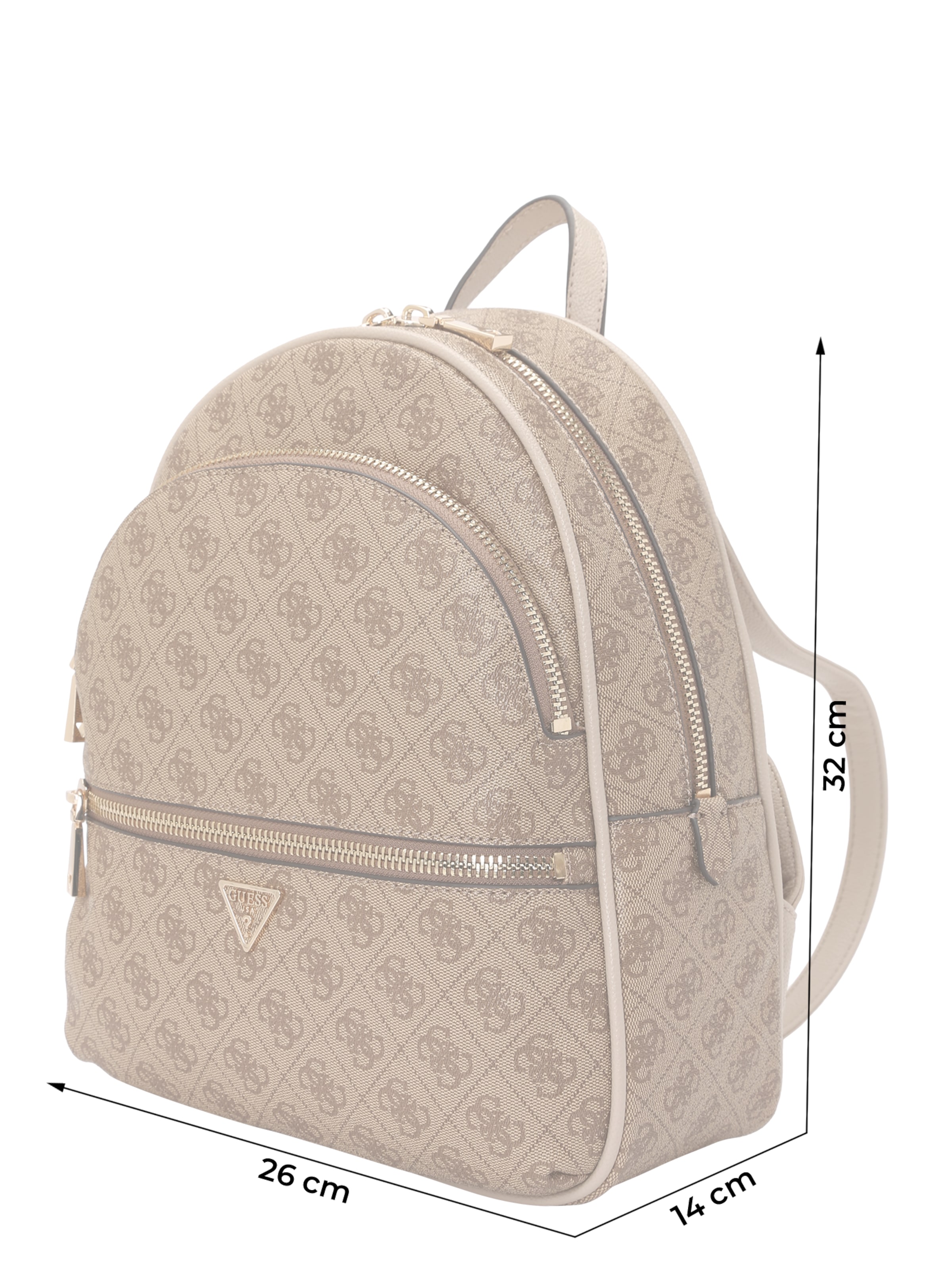 GUESS Backpack 'MANHATTAN II LARGE BACKPACK' in Brown