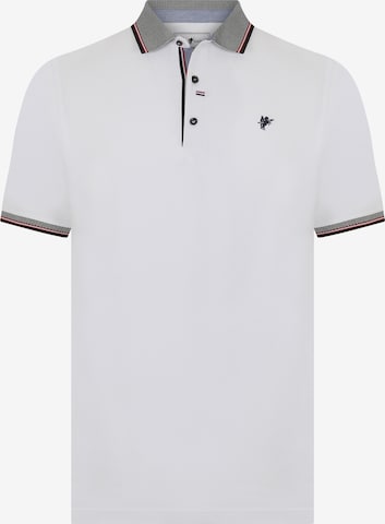 DENIM CULTURE Shirt 'Luigi' in Wit: voorkant