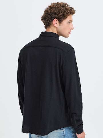 Casual Friday - Ajuste regular Camisa 'CFARKAN' en negro