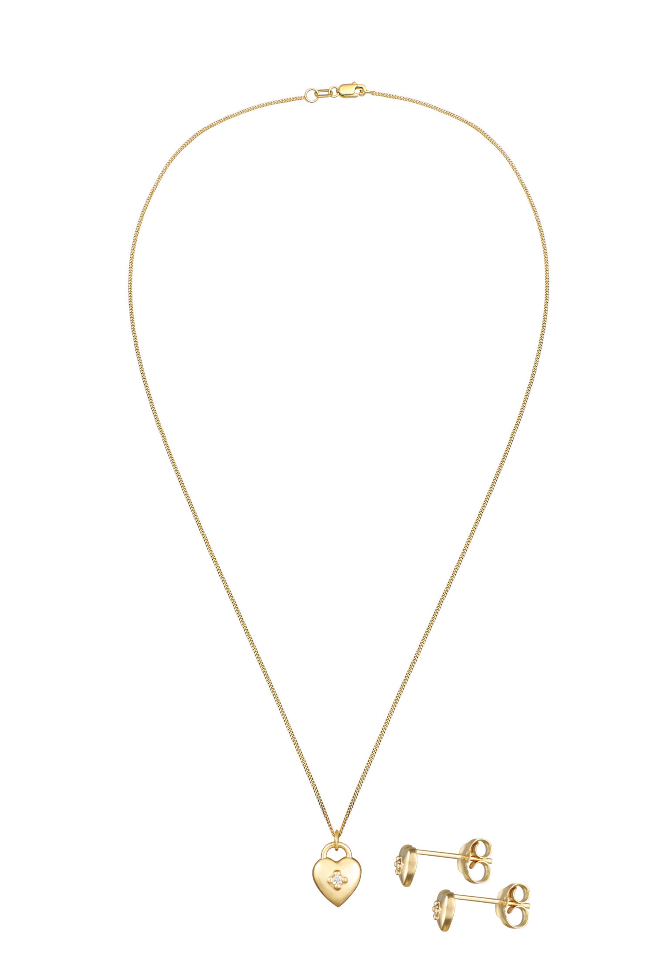 Parure de bijoux Elli DIAMONDS en or : devant