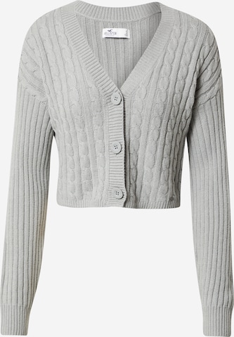 HOLLISTER Strickjacke in Grau: predná strana