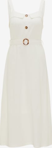 Usha Лятна рокля в бяло: отпред