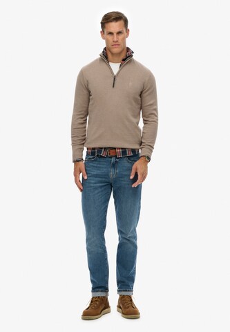 Superdry & Co Sweater 'Essentials' in Brown