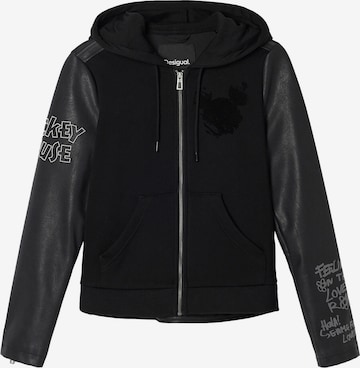 Desigual Between-season jacket in Black: front