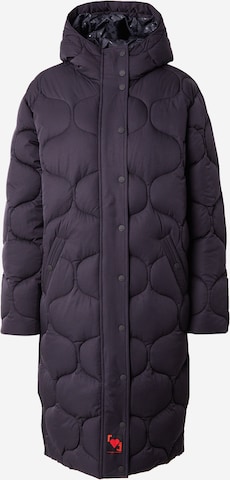 Palton de primăvară-toamnă 'Mister' de la Blutsgeschwister pe negru: față