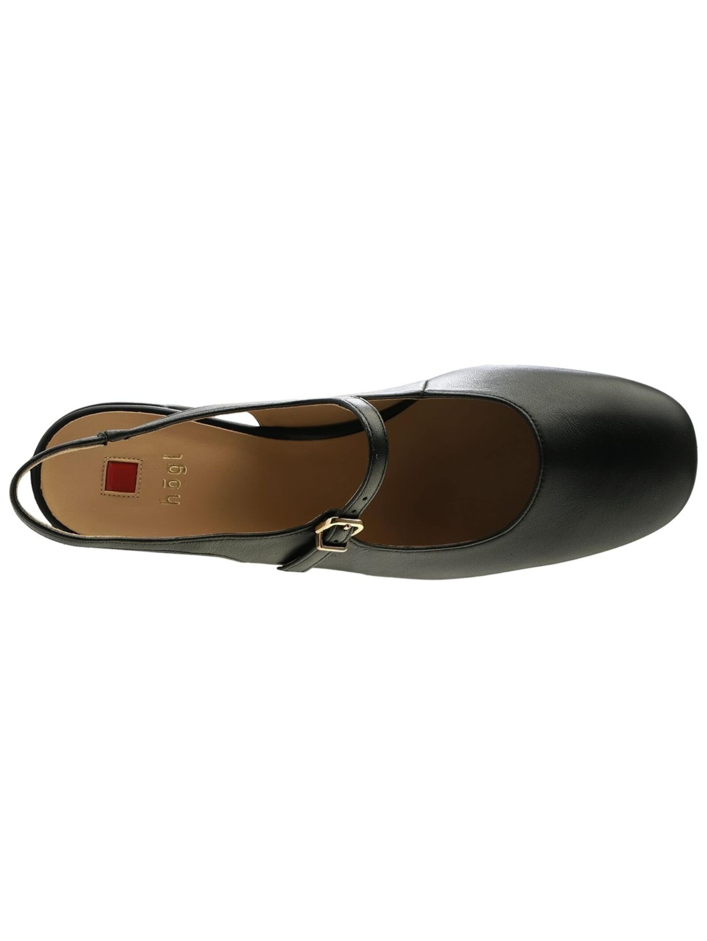 Escarpins à bride arrière Högl en noir