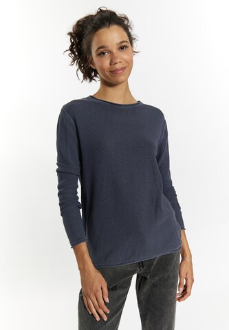 myMo ROCKS Pullover 'Ucy' in Blau: predná strana