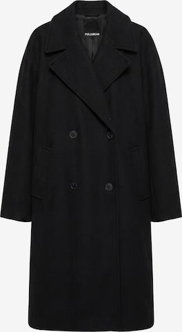 Cappotto di mezza stagione di Pull&Bear in nero: frontale