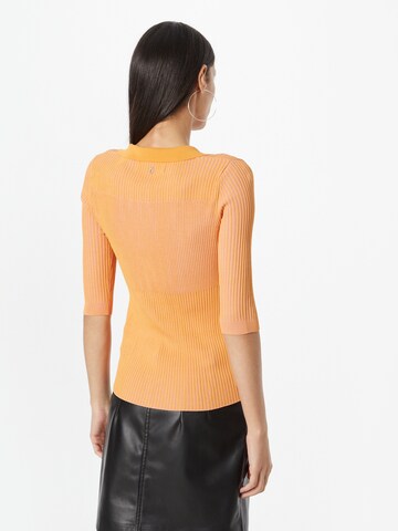 GUESS Strickjacke 'CLAIRE' in Orange