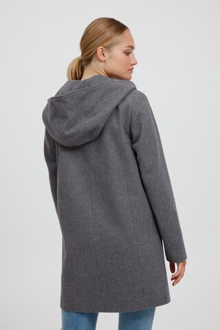 Oxmo Between-Seasons Coat 'Nelina' in Grey