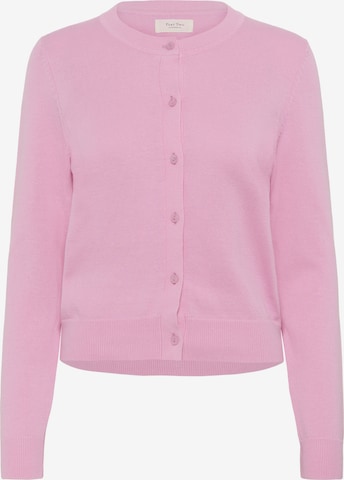 Part Two Gebreid vest in Roze: voorkant