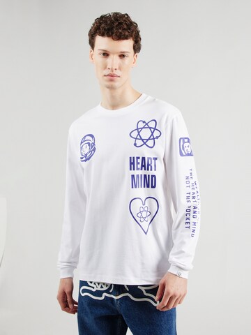 Billionaire Boys Club - Camiseta en blanco: frente