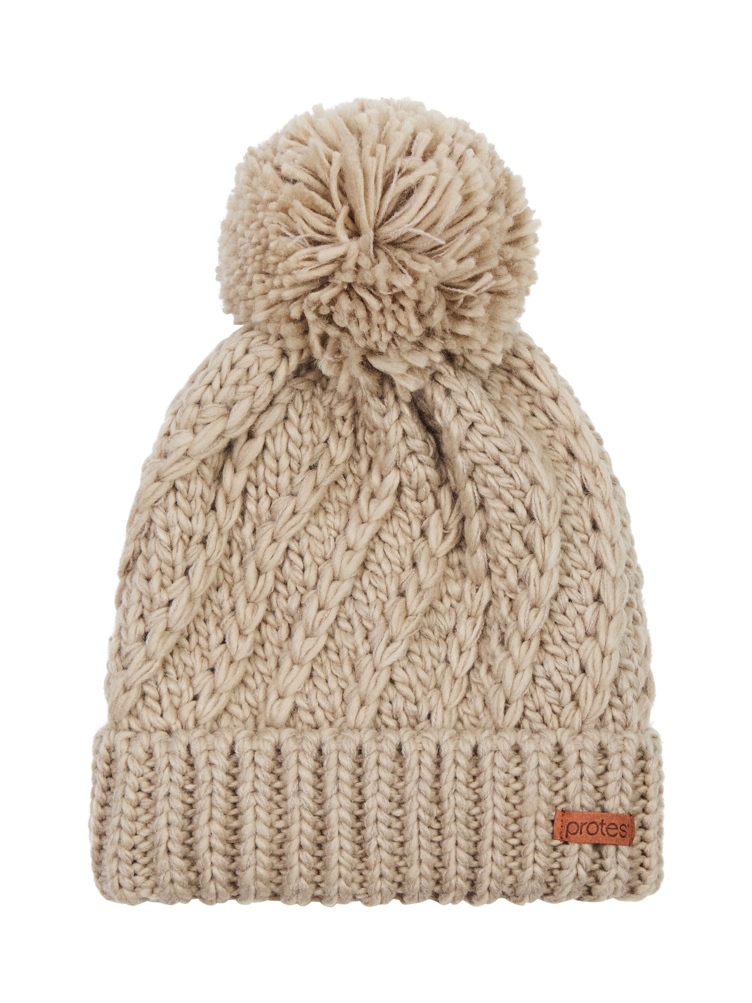 PROTEST Beanie 'PRTPAISLEY24' in Brown