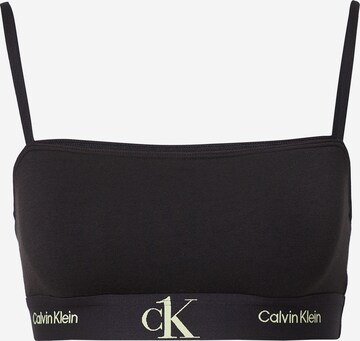 Calvin Klein Underwear Bustier BH i sort: forside