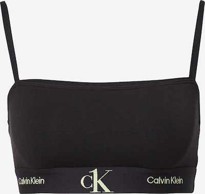 Calvin Klein Underwear Soutien-gorge en jaune pastel / noir, Vue avec produit